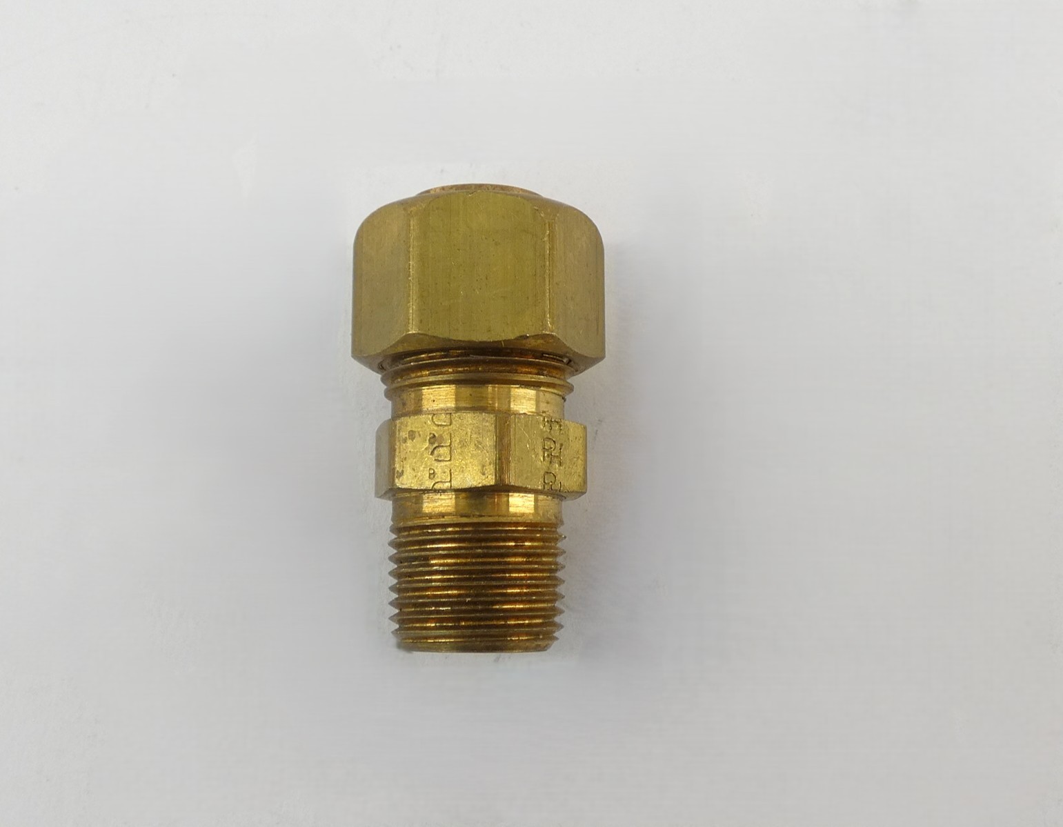 *Lot of 7* Parker Compression Tube Connector 1/2″ NPT – NEW Surplus!