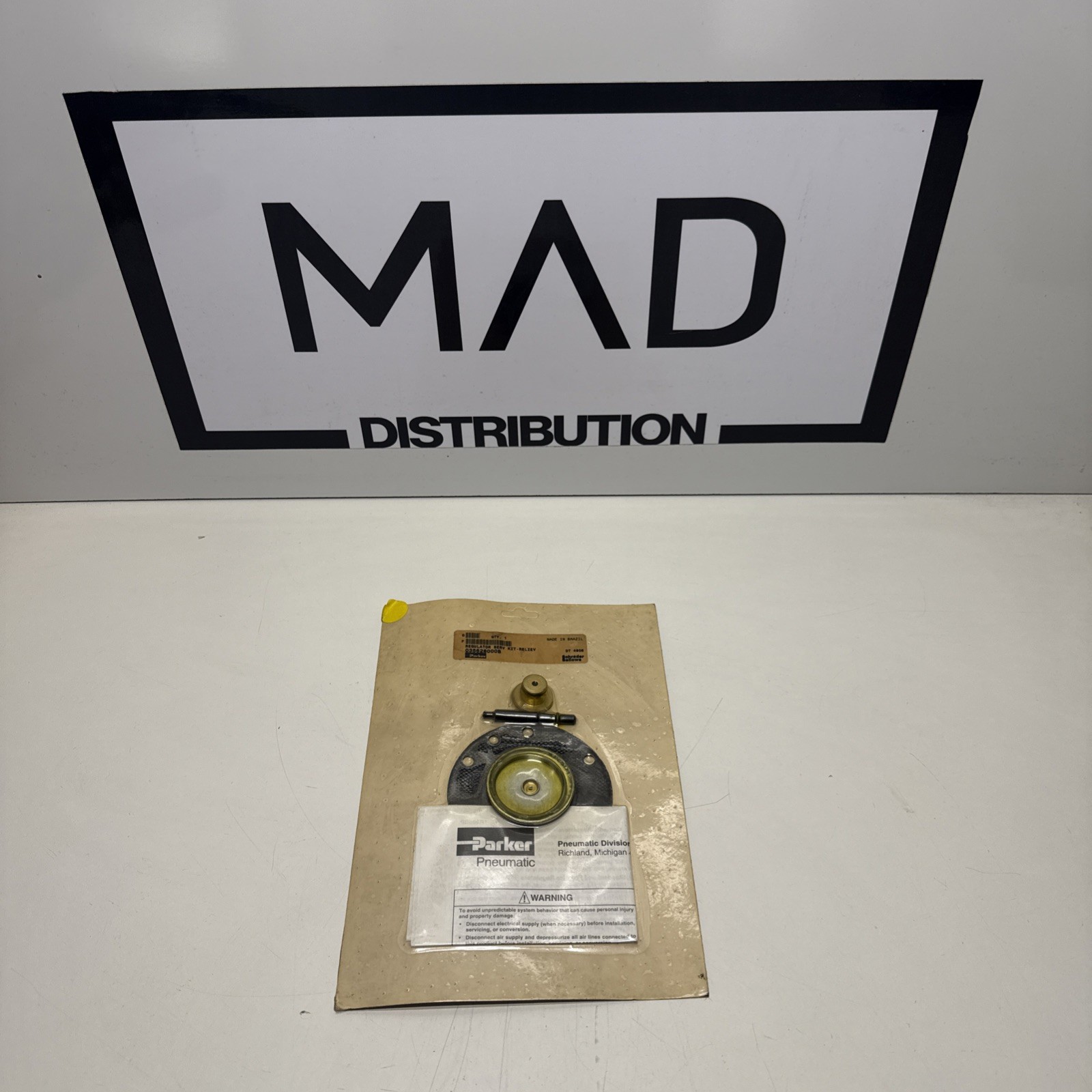 035628000B Schrader Bellows Regulator Valve Service Kit