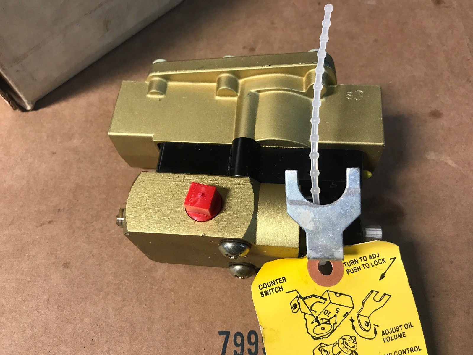 NEW Master Pneumatic Single Point Lubricator 3/4” Valve A6006 FAST SHIPPING