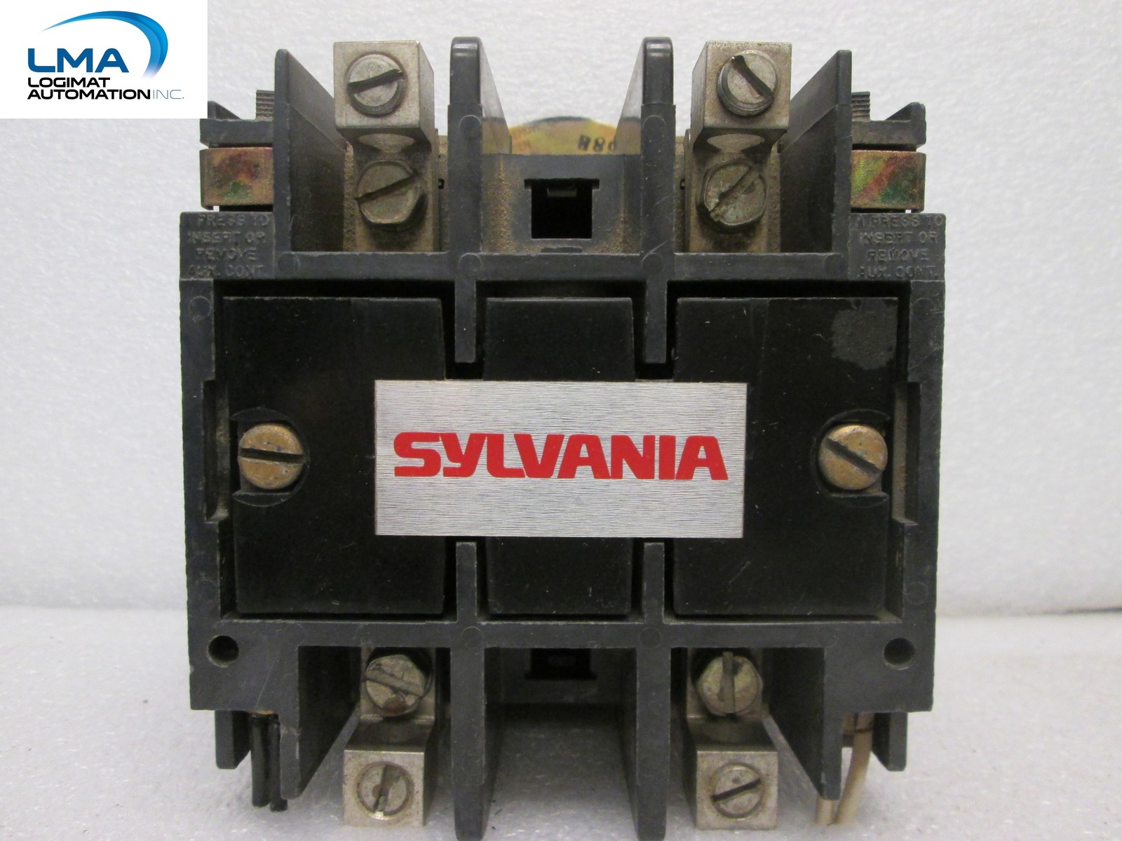 SYLVANIA T77U02D 100AMP CONTACTOR TYPE TM TB162-7 COIL 110-120V 50-60Hz