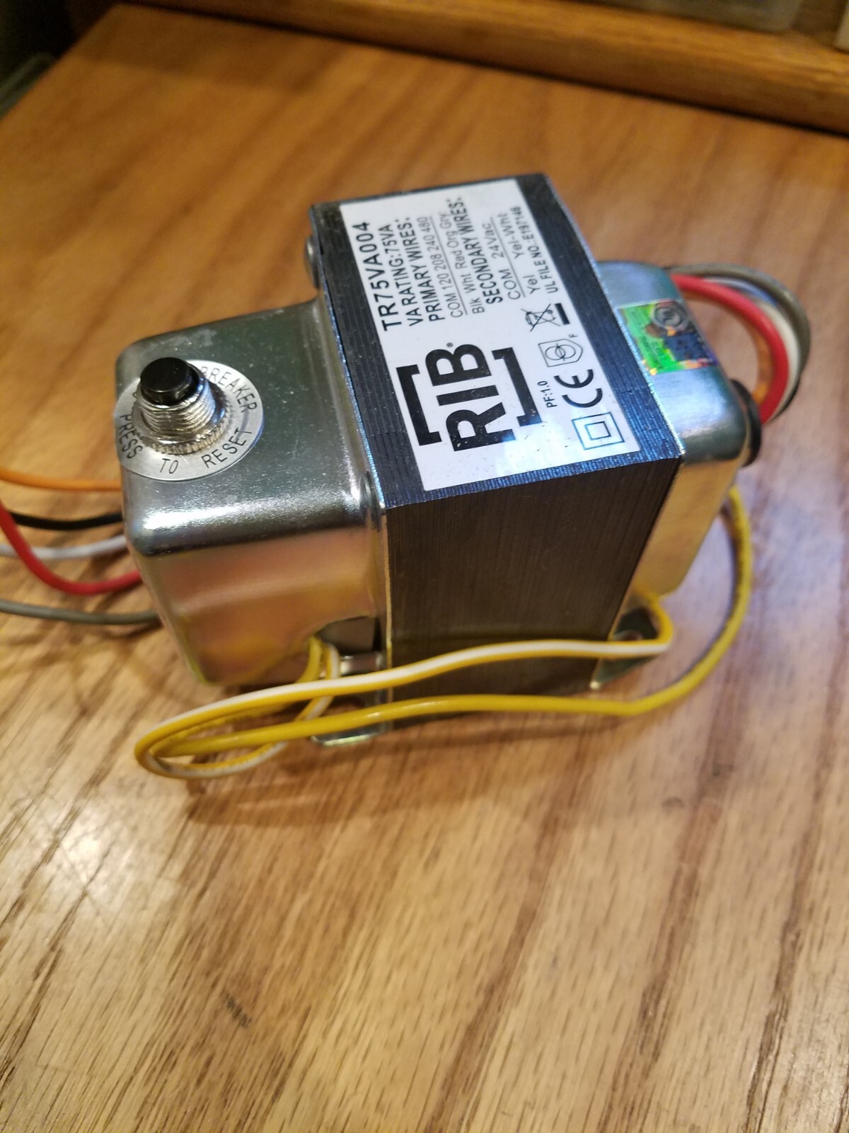 FUNCTIONAL DEVICES INC / RIB Class 2 Transformer: 50 VA Power Rating, 24V AC