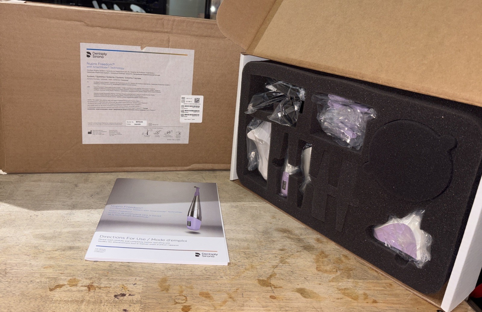 Dentsply Nupro Freedom Dental Tooth Cleaning Cordless Handpiece