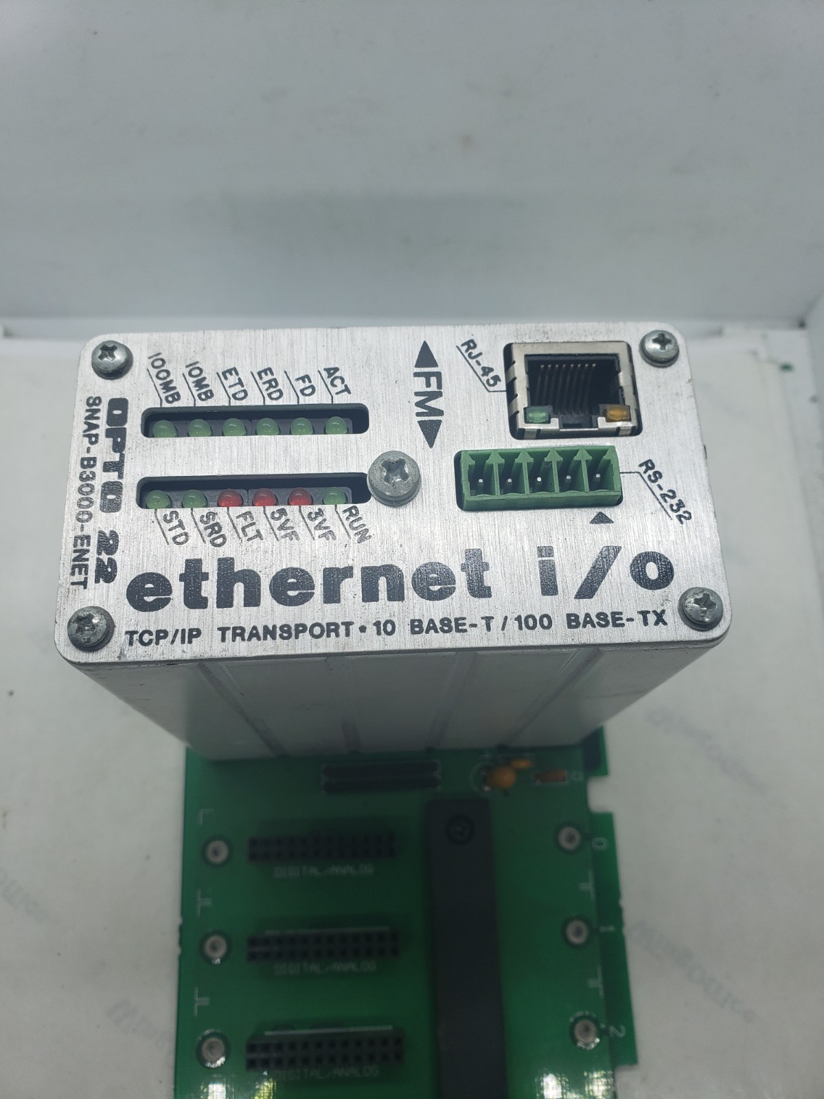OPTO 22 SNAP-B3000-ENET ETHERNET I/O MODULE