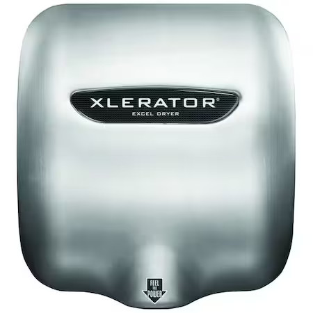 Excel Dryer Xl-Sbv-1.1N-208-277V Automatic Hand Dryer, 10 Sec Dry, 68 To 76,