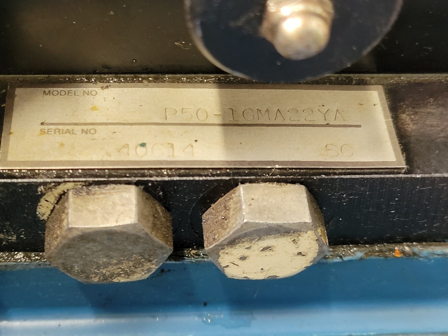 Fife P50-1GMA22YA 1/2 hp Pneumohydraulic Power Unit