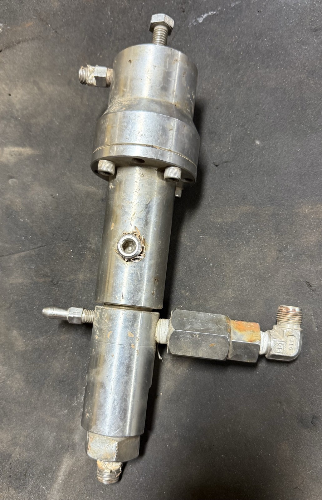 Timberline 2515 1/4” Pneumatic Metering Chemical Injection Pump Untested