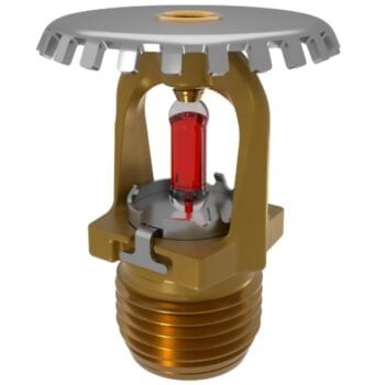 VIKING 23867AB 1/2″ RB Upright Sprinkler Head, Brass, NPT Connection