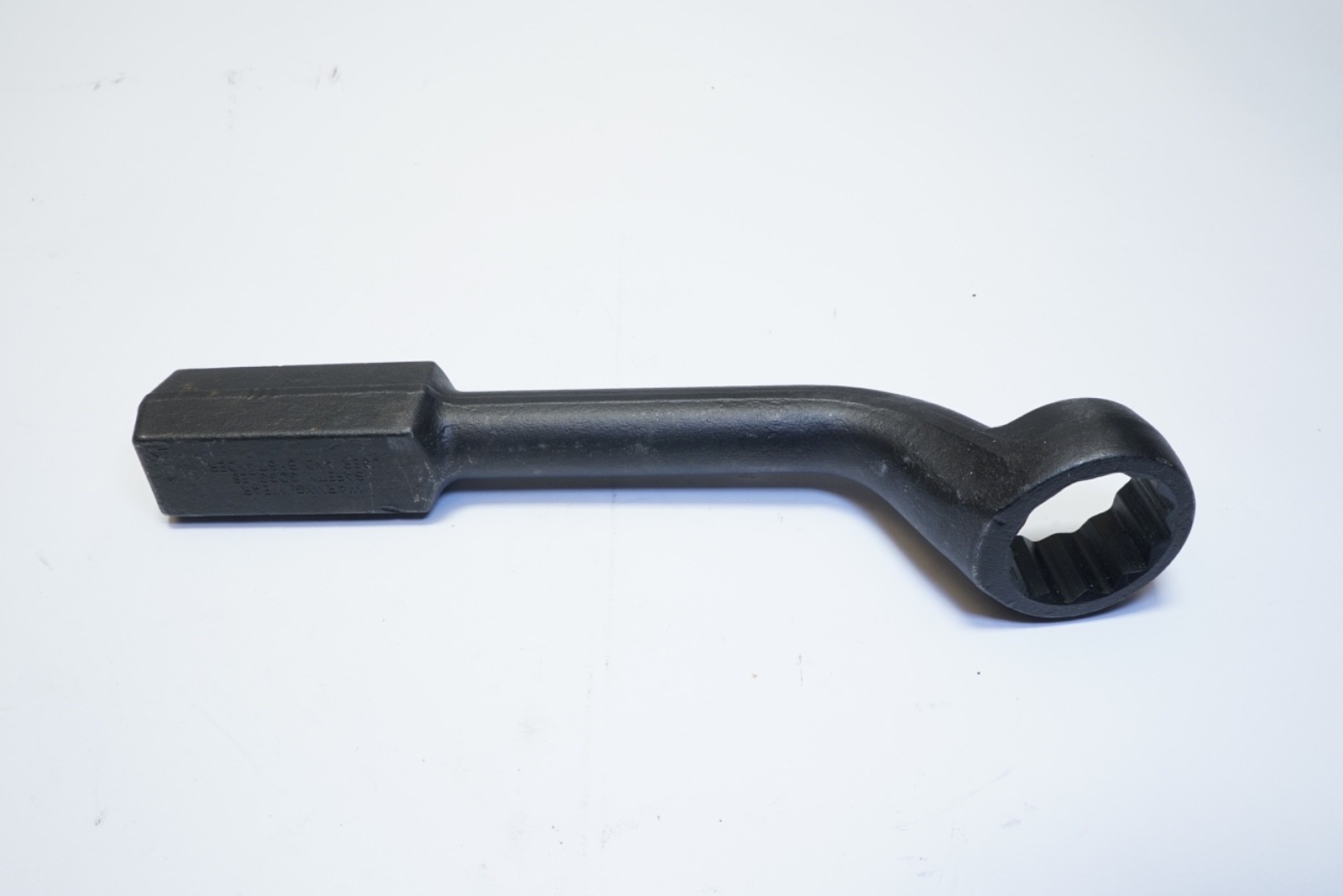 Wright Tool 1952 1-5/8″ 12 Point Offset Handle Striking Face Box Wrench ShipFREE