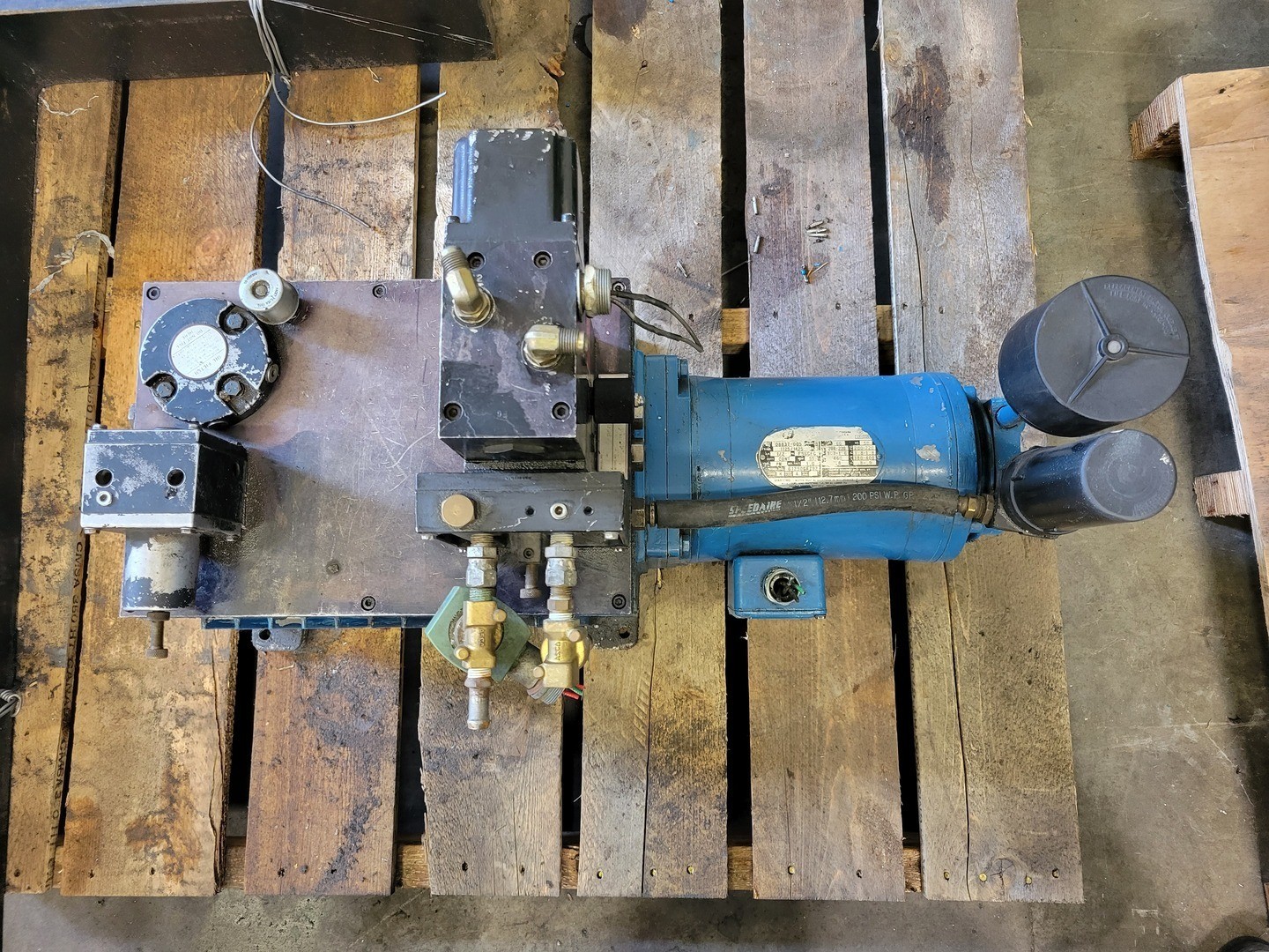 Fife P50-1GMA22YA 1/2 hp Pneumohydraulic Power Unit