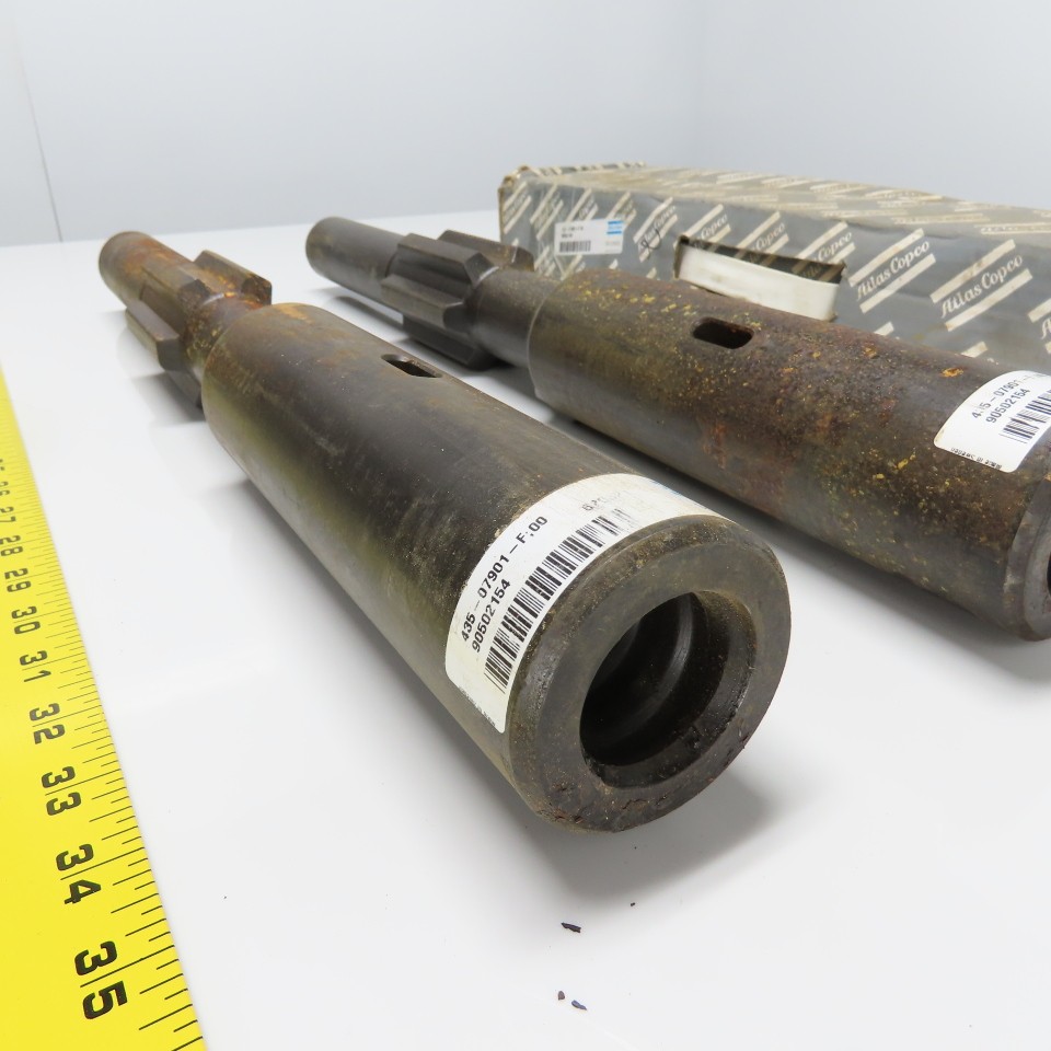 Atlas Copco 435-17901-F00 Shank Adapter 90502154 1-3/4″Shaft 21-1/4″OAL Lot Of 2