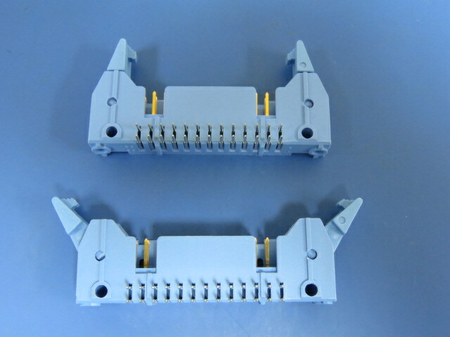 THOMAS AND BETTS 609-2604ES Qty of 14 per Lot Header Connector, PCB Mount, Rece