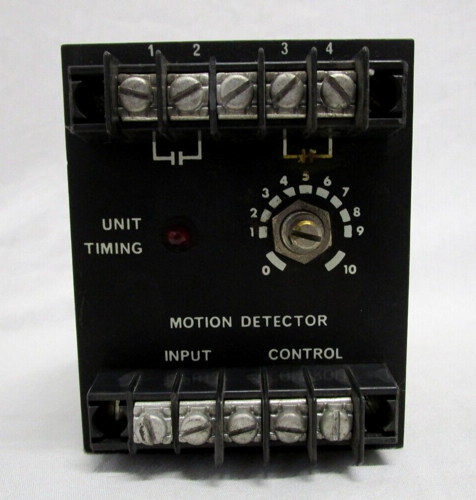 INDUSTRIAL SOLID STATE CONTROLS 1260-1BB MOTION DETECTOR