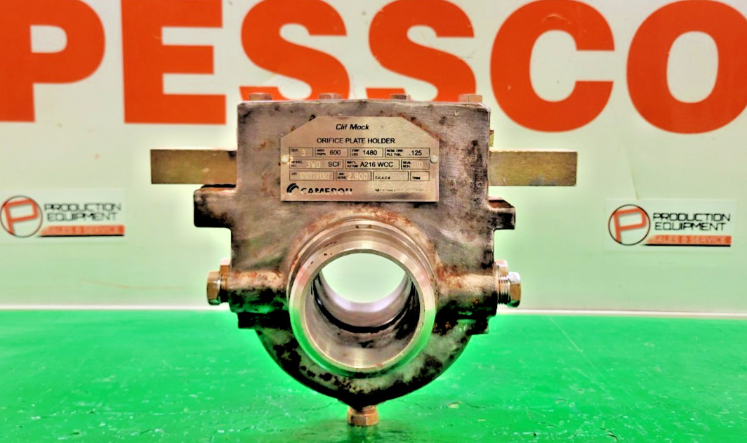 6️⃣ CAMERON CLIFF MOCK 5030 ORIFICE FITTING 49LB PESSCO OFFER 1 G022426-1-100 🗽