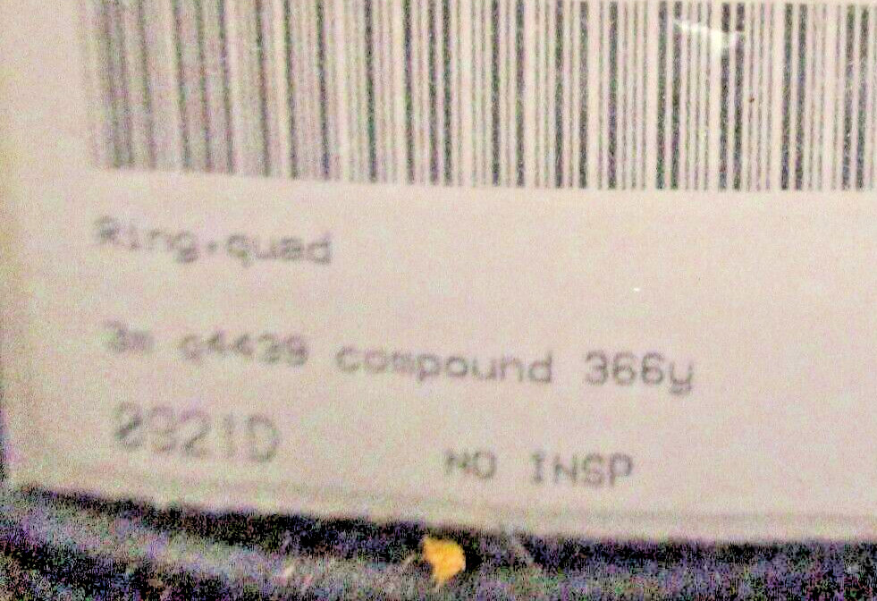 O Ring 3m Q4439 Compound 366y Lot of 10 Pieces 46969ELL