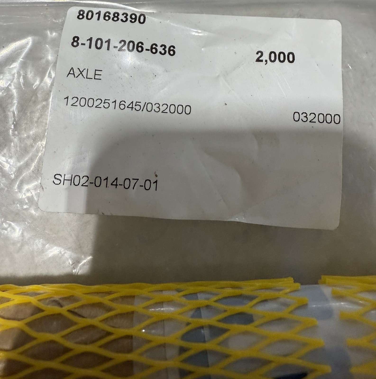 Bosch Syntegon Rear Aligning Rod / Axle 8101206636 6-5/8in Length 3/4in Dia NEW