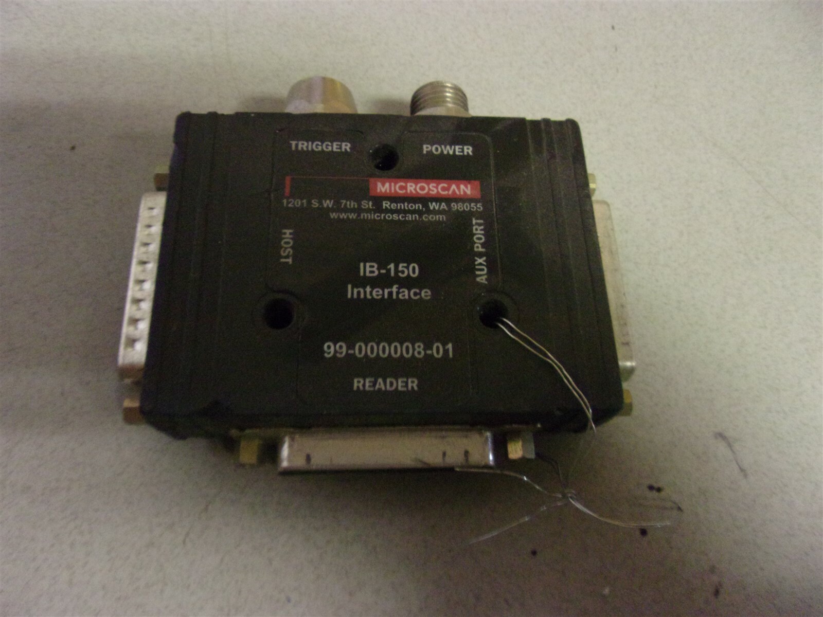 Microscan IB-150 Interface 99-000008-01 Reader *FREE SHIPPING*