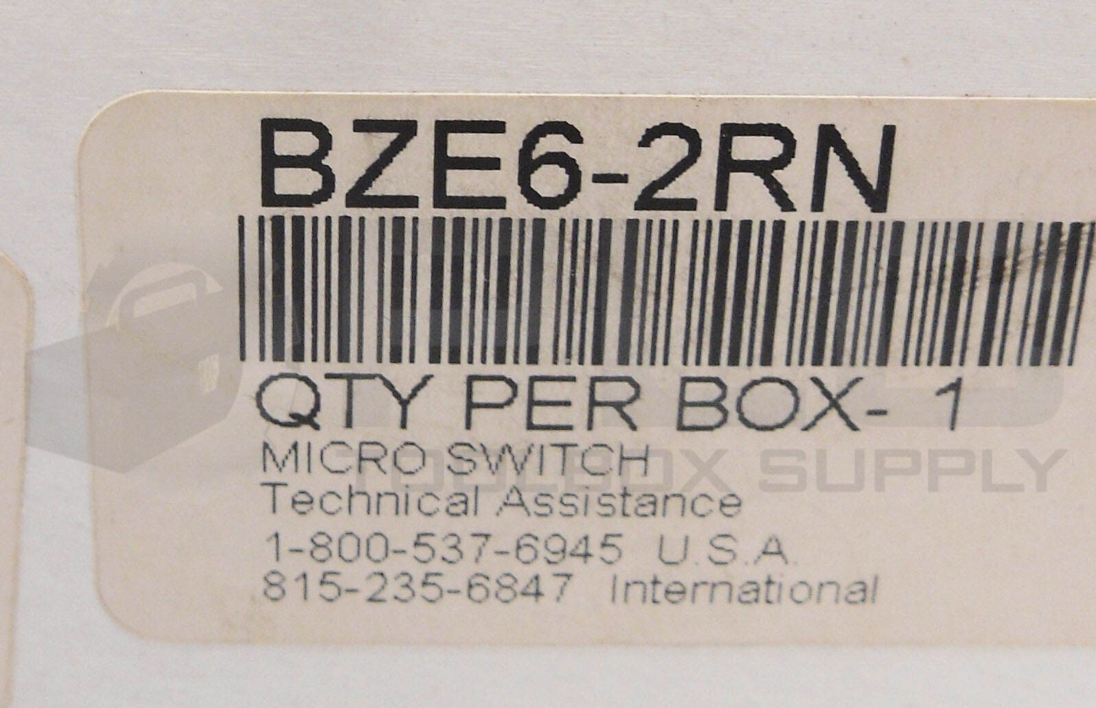 NEW HONEYWELL BZE6-2RN LIMIT SWITCH 240VAC