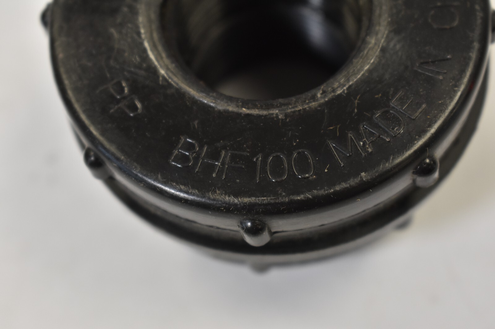Lot of 3 Valley Industries Poly Bulkhead Fitting 1″ NPT 2-1/8″ Opening BHF100