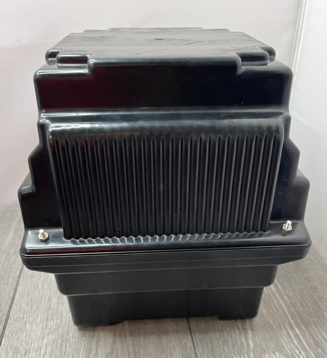 Winix Fluoroware Wafer Shipping Carrier 25-Capacity Film Frame Shipper, Black