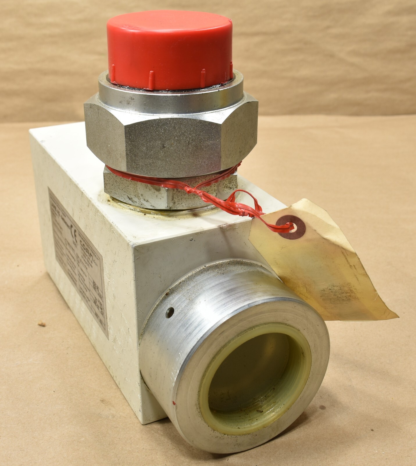 COAM RSG 90 Rupture Valve, 1065 l/min, Viscosity 300-20 Cst