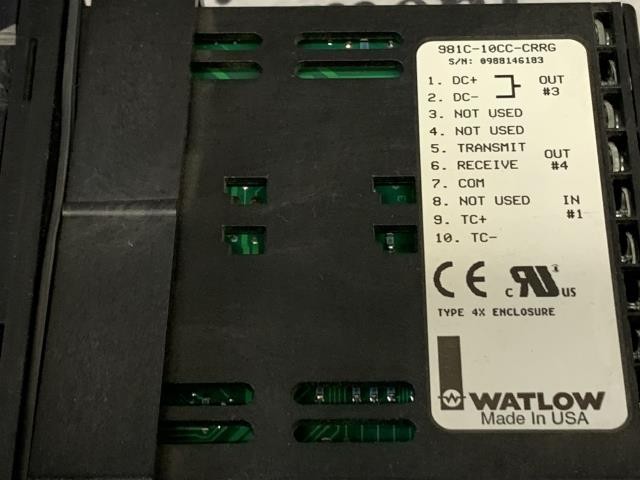Watlow Temperature Controller – 981C-10CC-CRRG w/Warranty