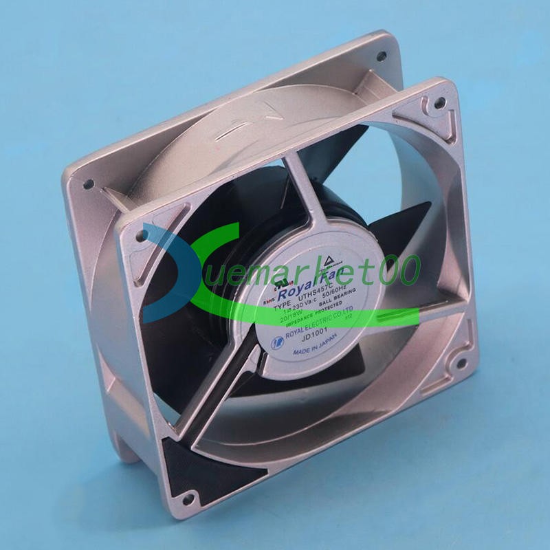 1PCS New ROYAL FAN UTHS457C Metal Cooling Fan AC 230V 20/18W