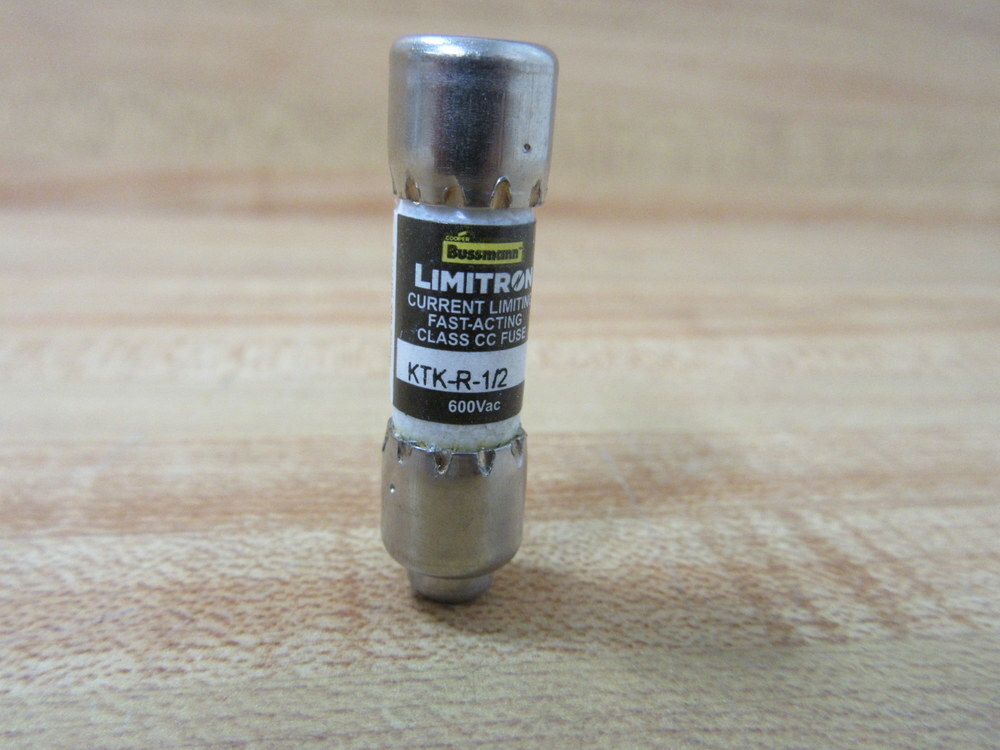 Buss KTK-R-1/2 Bussmann Fuse Cross Ref 4XC17 (Pack of 5)