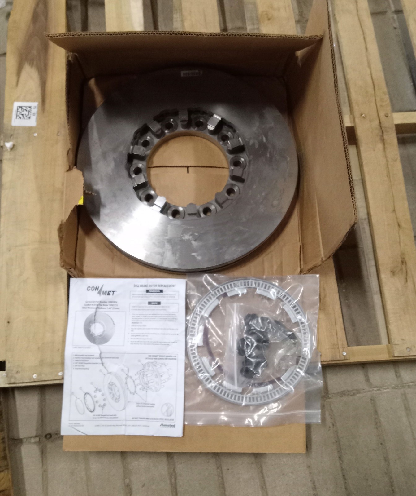 1 NEW CONMET 10083924 DISC BRAKE ROTOR REPLACEMENT ASSEMBLY NNB ***MAKE OFFER***