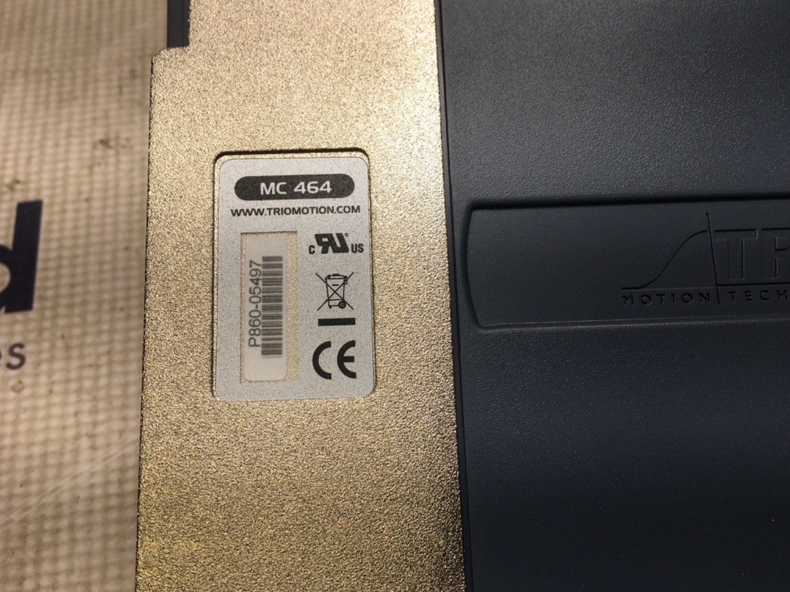 Trio Motion Technology unit, MC 464, pre-owned, LG-4373