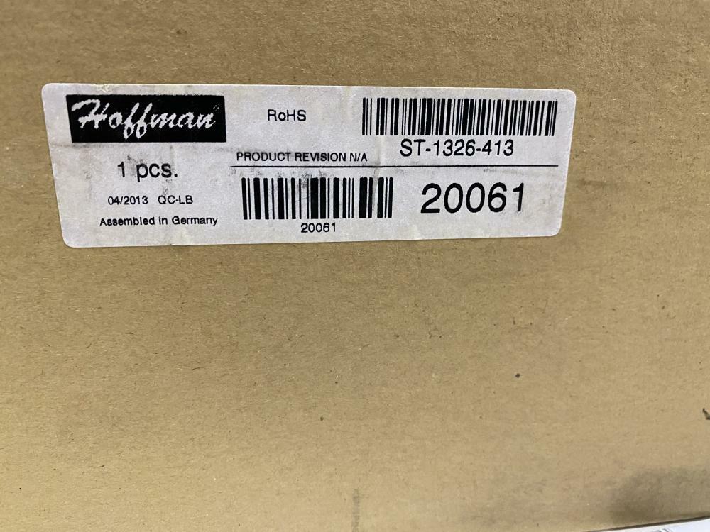 HOFFMAN COOLING FAN # ST-1326-413 230VAC 1PH. 50/60HZ. 80WATTS NEW!