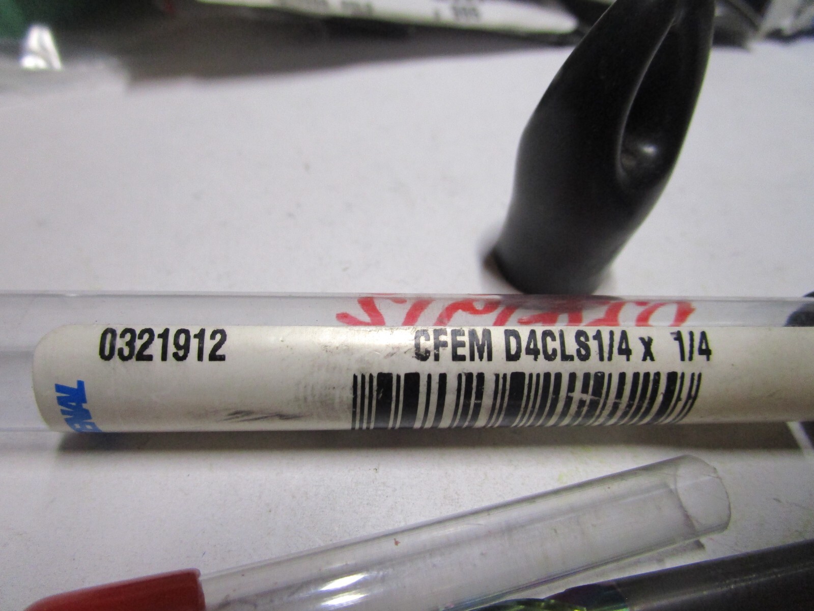 1/4″ x 1/2″ x 2-1/2″ Carbide 4 Flute Double End-Square Center Cut End Mill