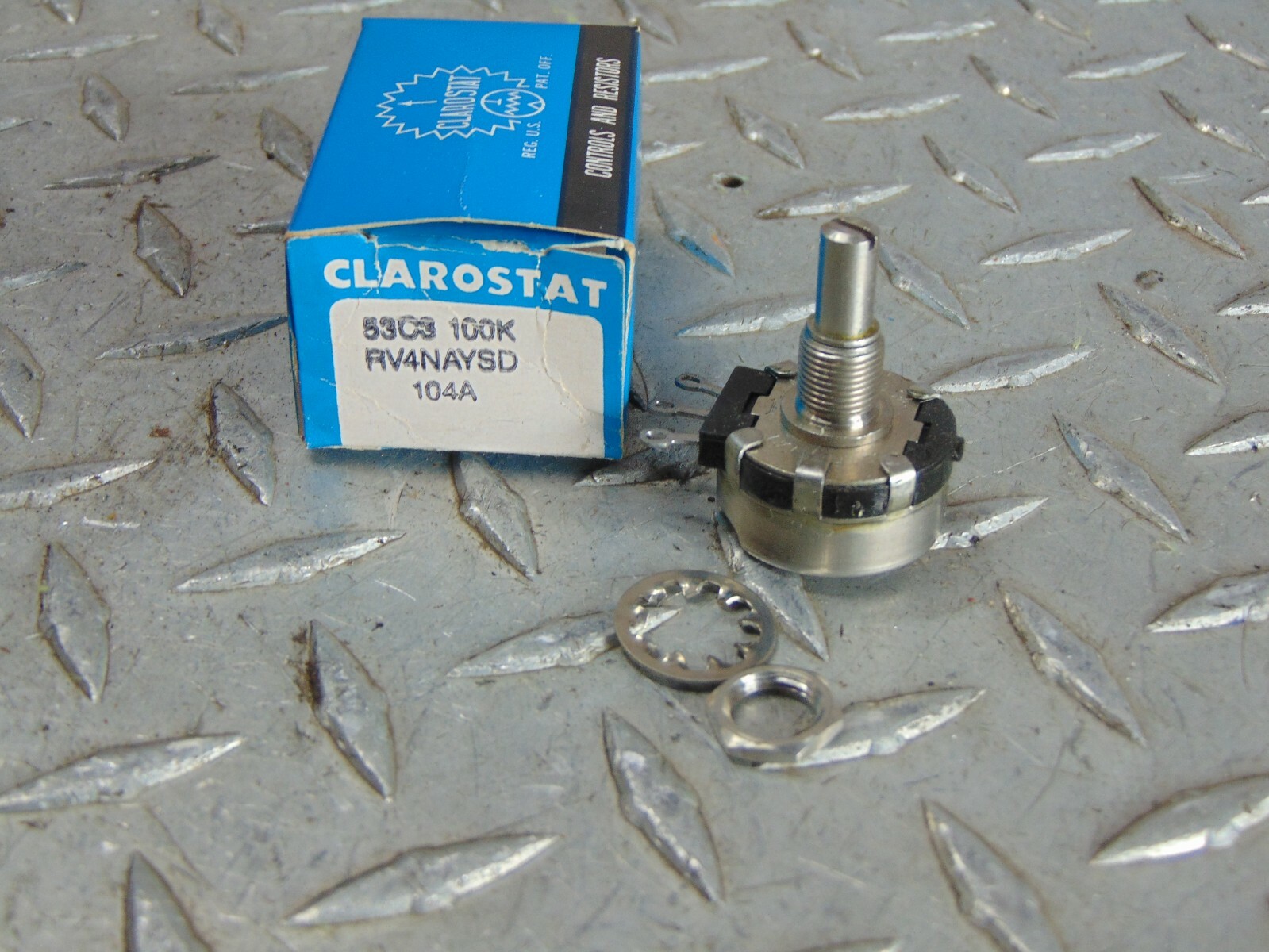 *LOT OF 7* NEW CLAROSTAT RV4NAYSD POTENTIOMETER