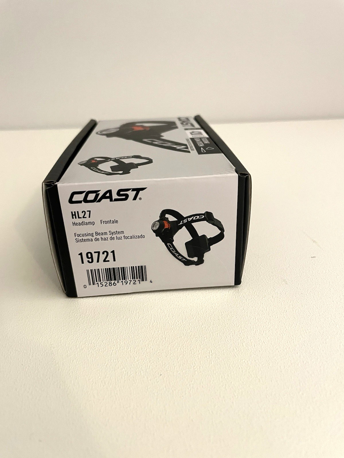 Coast HL27 Focusing LED Headlamp 420 Lumens IP54 AAA Batteries Sealed Box