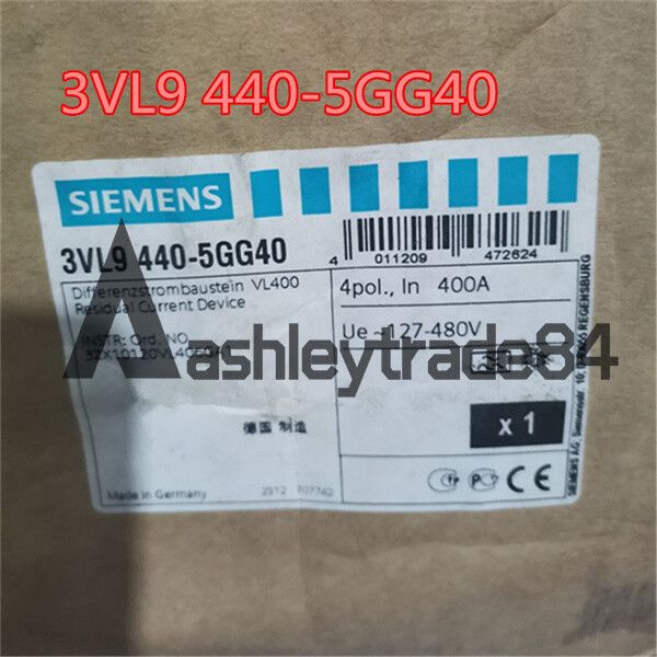 1PCS NEW Siemens 3VL9440-5GG40 3VL9 440-5GG40