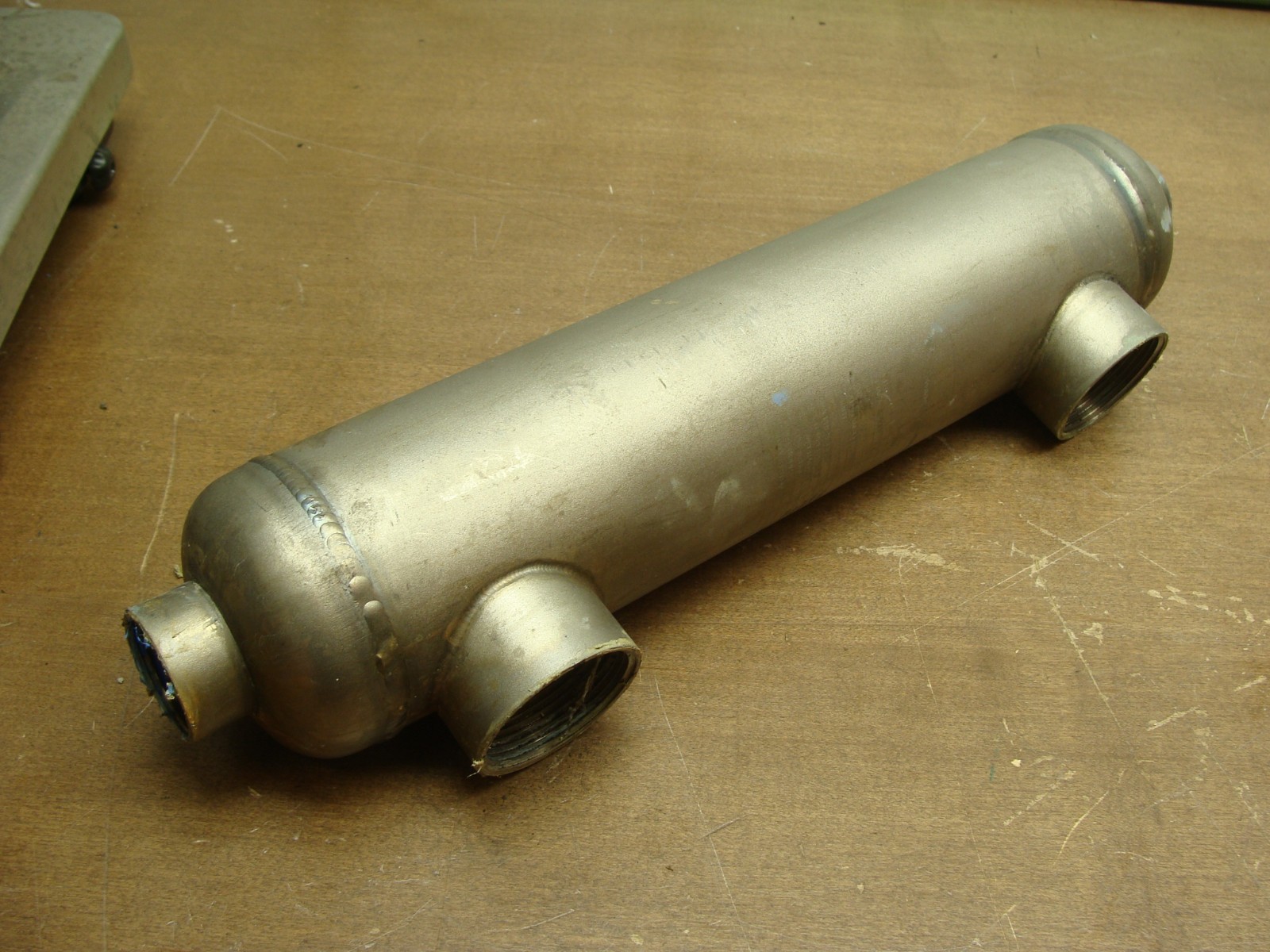 AB TITANIUM SHELL & TUBE HEAT EXCHANGER SP-155T-S 155,000 BTU/HR
