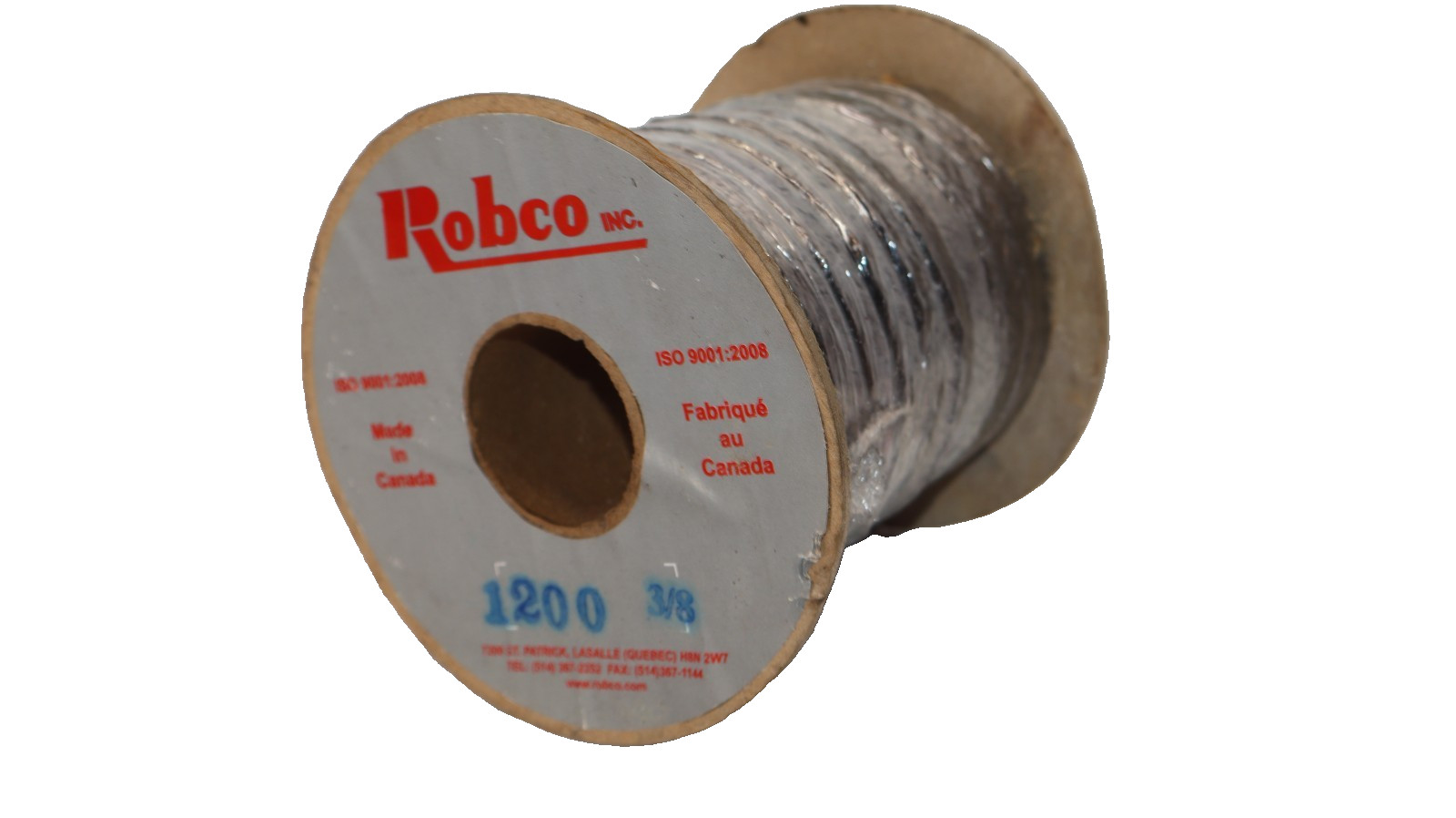 ROBCO INC. Thermograf Compression Packing 1200 3/8″ 1200-3/8″ (NEW)