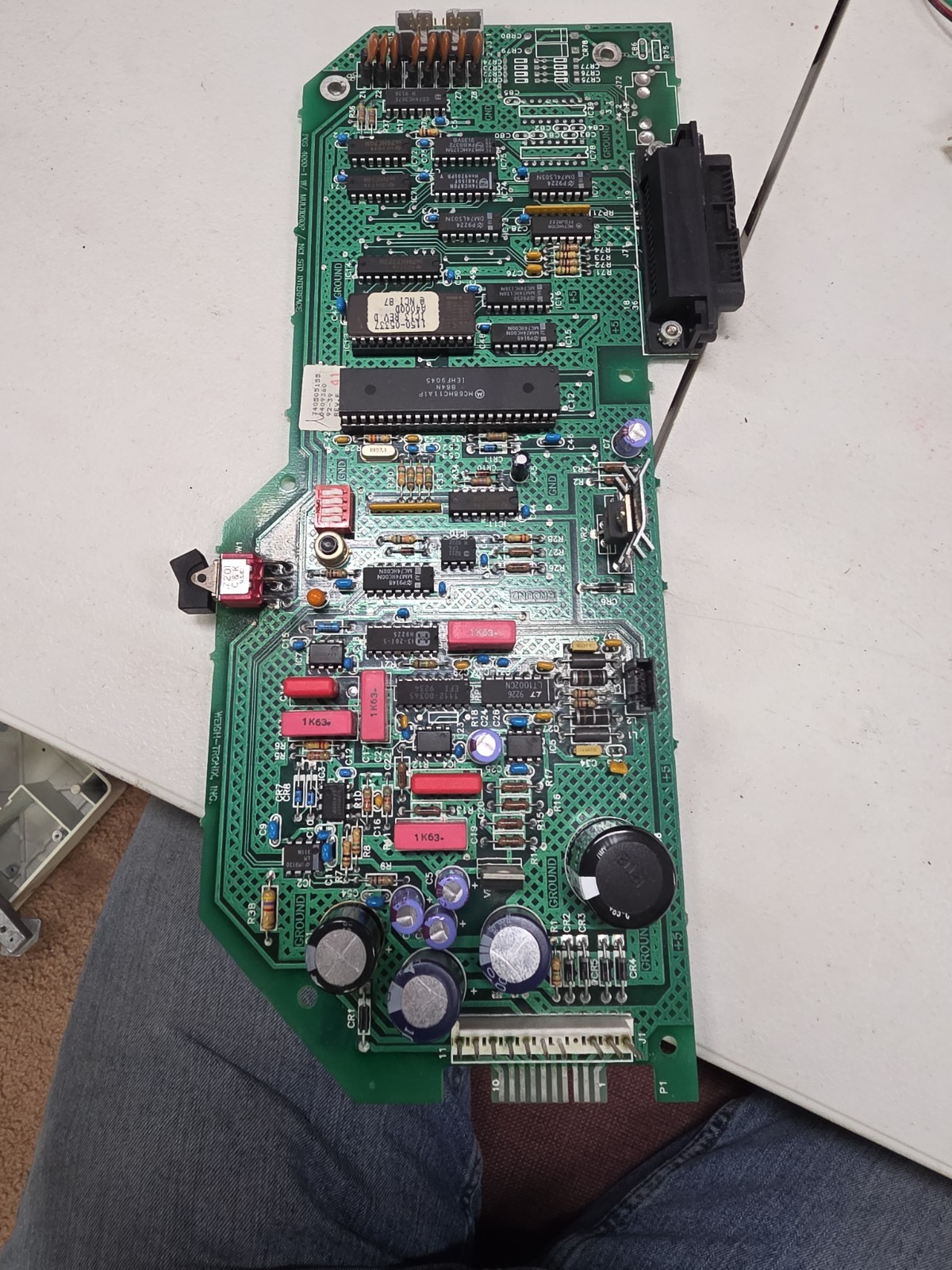 Weigh-Tronix NCI POS 4000-1 Scale Control Board PCB Multidrop Interface
