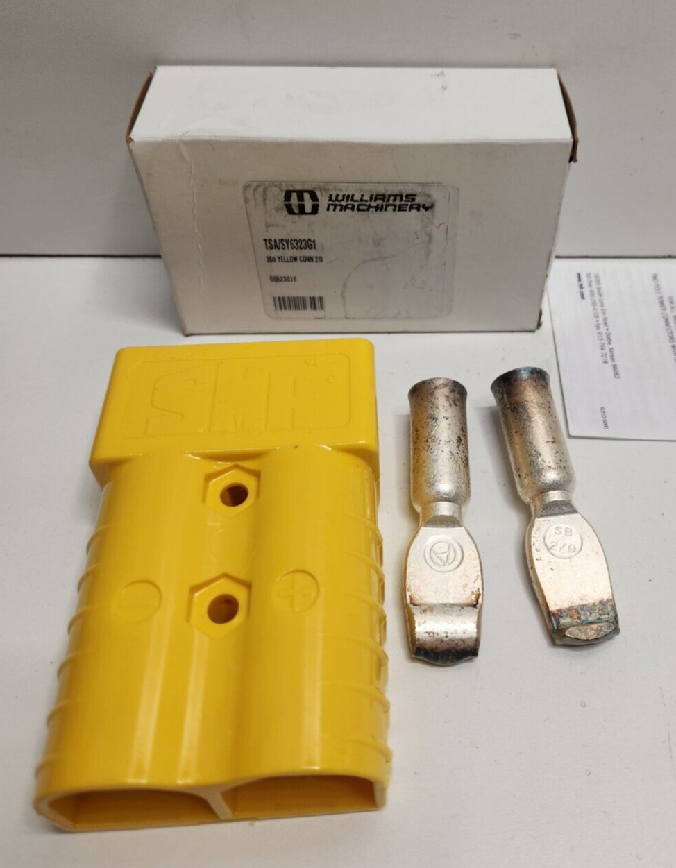 NEW OLD STOCK! SMH 350A 2/0 YELLOW BATTERY CONNECTOR 6323G1