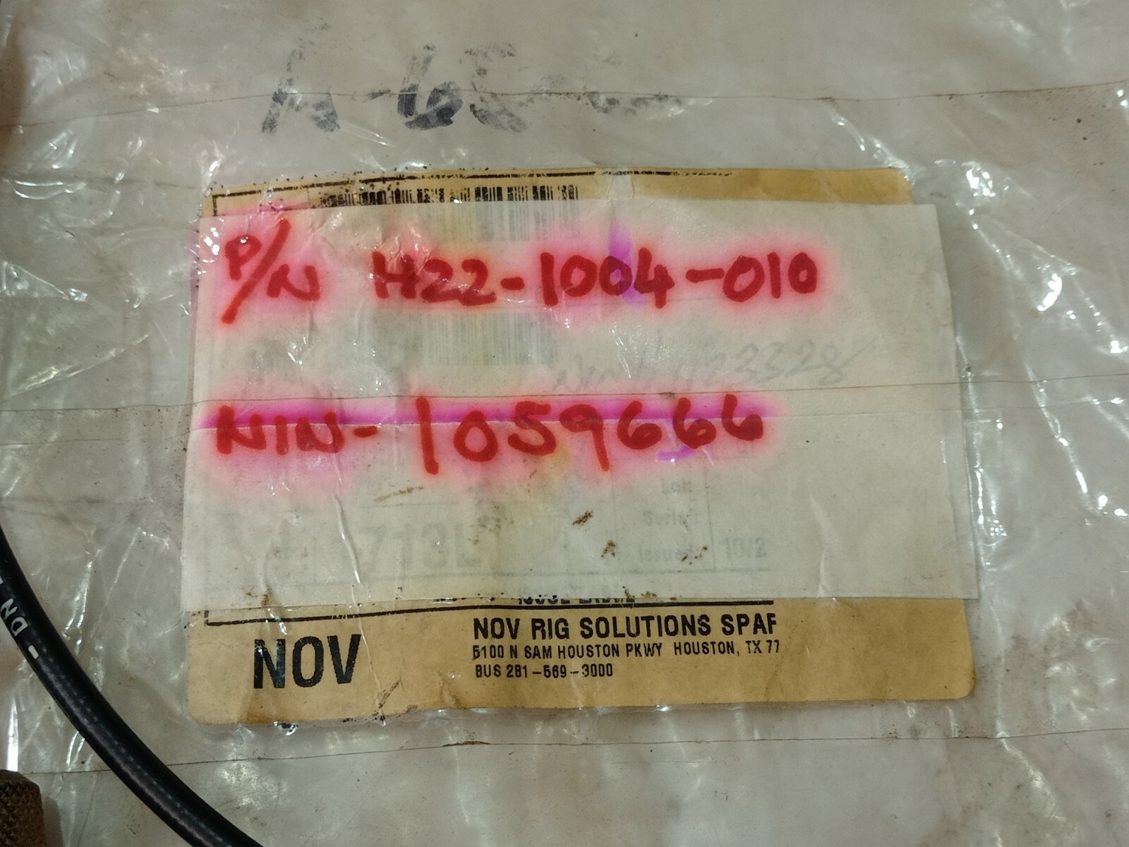 Nov Rig Solutions H22-1004-010 – 630-R