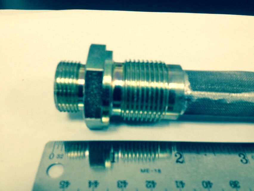 Bauer 058046 Compressor Parts Flr Strainer 15mml X RP3/4″M