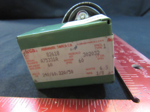 ASCO REDHAT 82618 SOLENOID VALVE