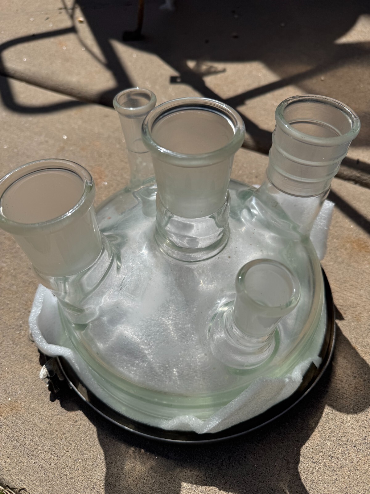 Chemglass Science Lab Equipment 72 Liter Flask with a Glas-Col Mantle