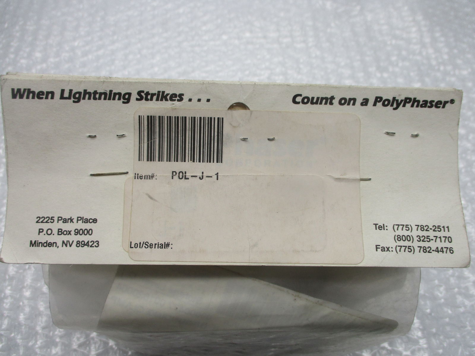 POLYPHASER POL-J-1 KIT LOT OF 5 NSMP