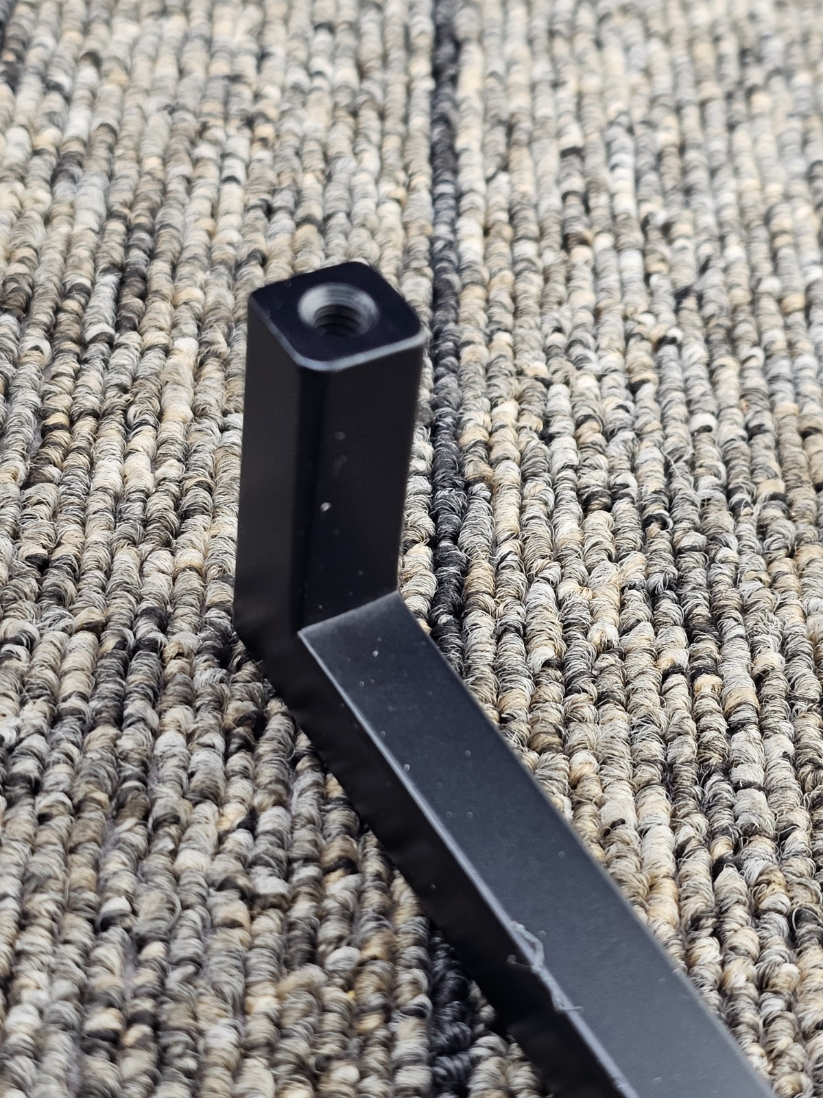 (QTY 11) Richelieu BP873128900: Contemporary Metal Pull 128mm Matte Black
