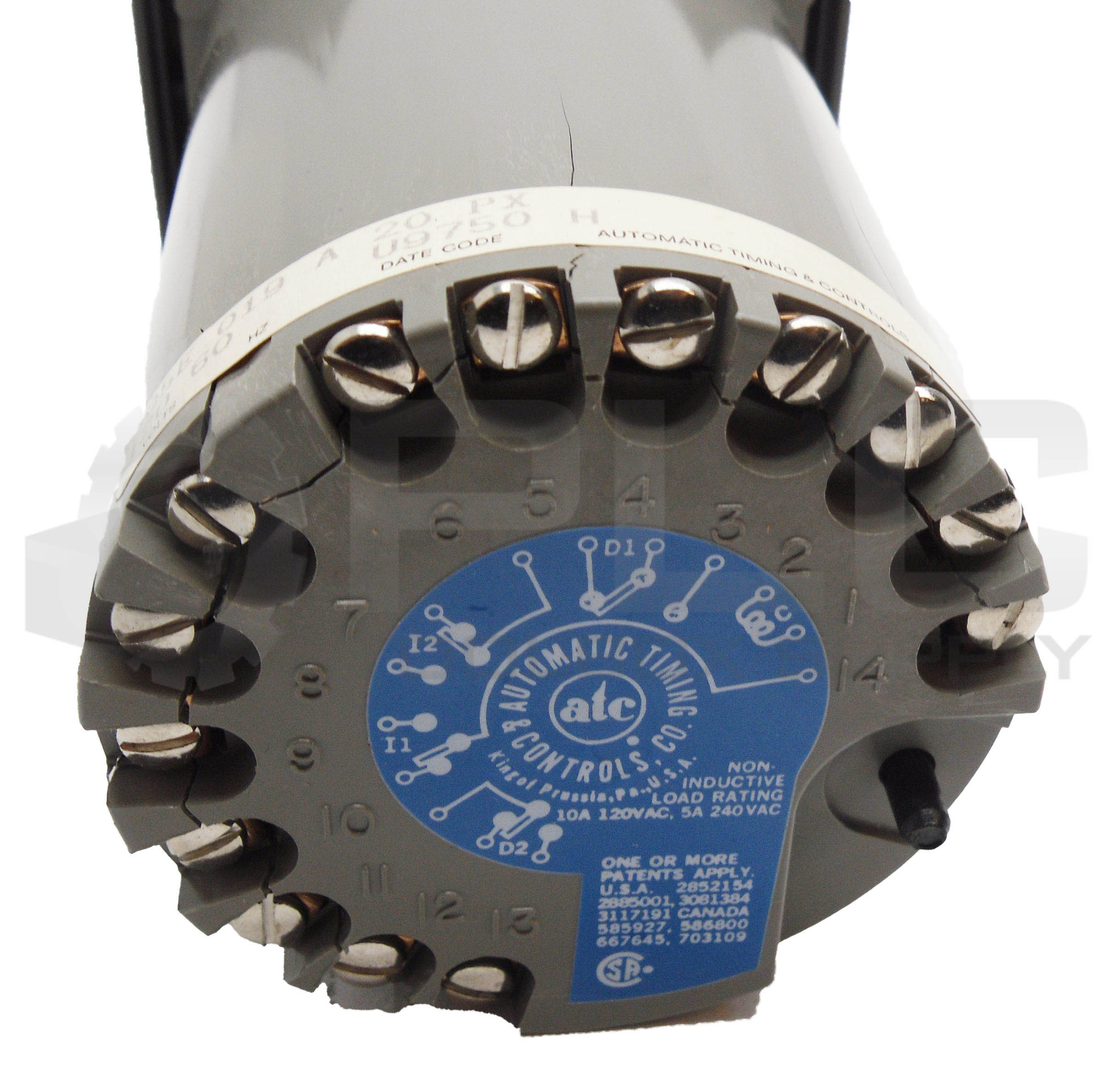 NEW ATC 305E019A20PX ELECTROMECHANICAL TIMER 120V 60HZ 0-240MIN