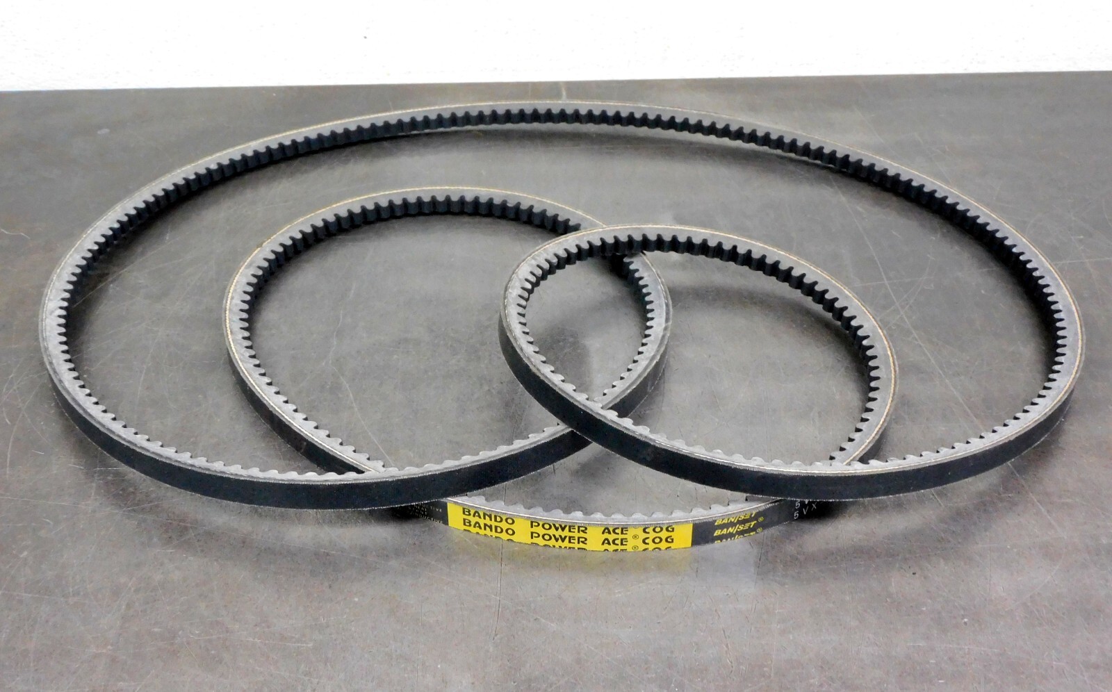 Bando – 5VX-1230 Ban/Set Power Ace Cogged Wedge V-Belt Matched Set of Two (2)