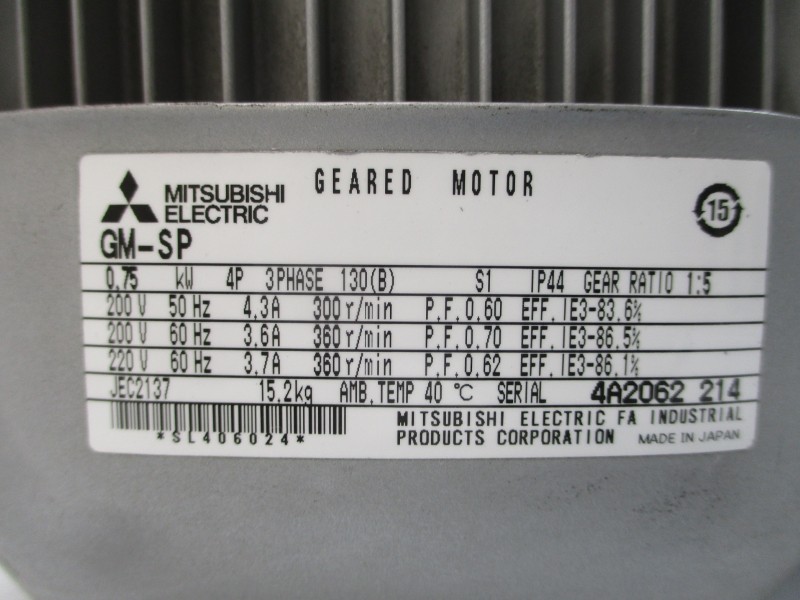 MITSUBISHI GM-SP 200/220V 3.6-3.7/4.3A NSNP