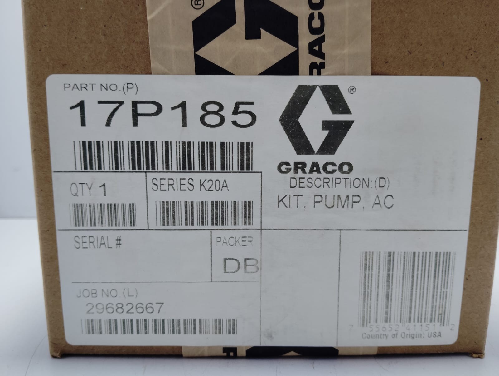 GRACO 17P185 Triax Replacement Pump for Corded Handheld