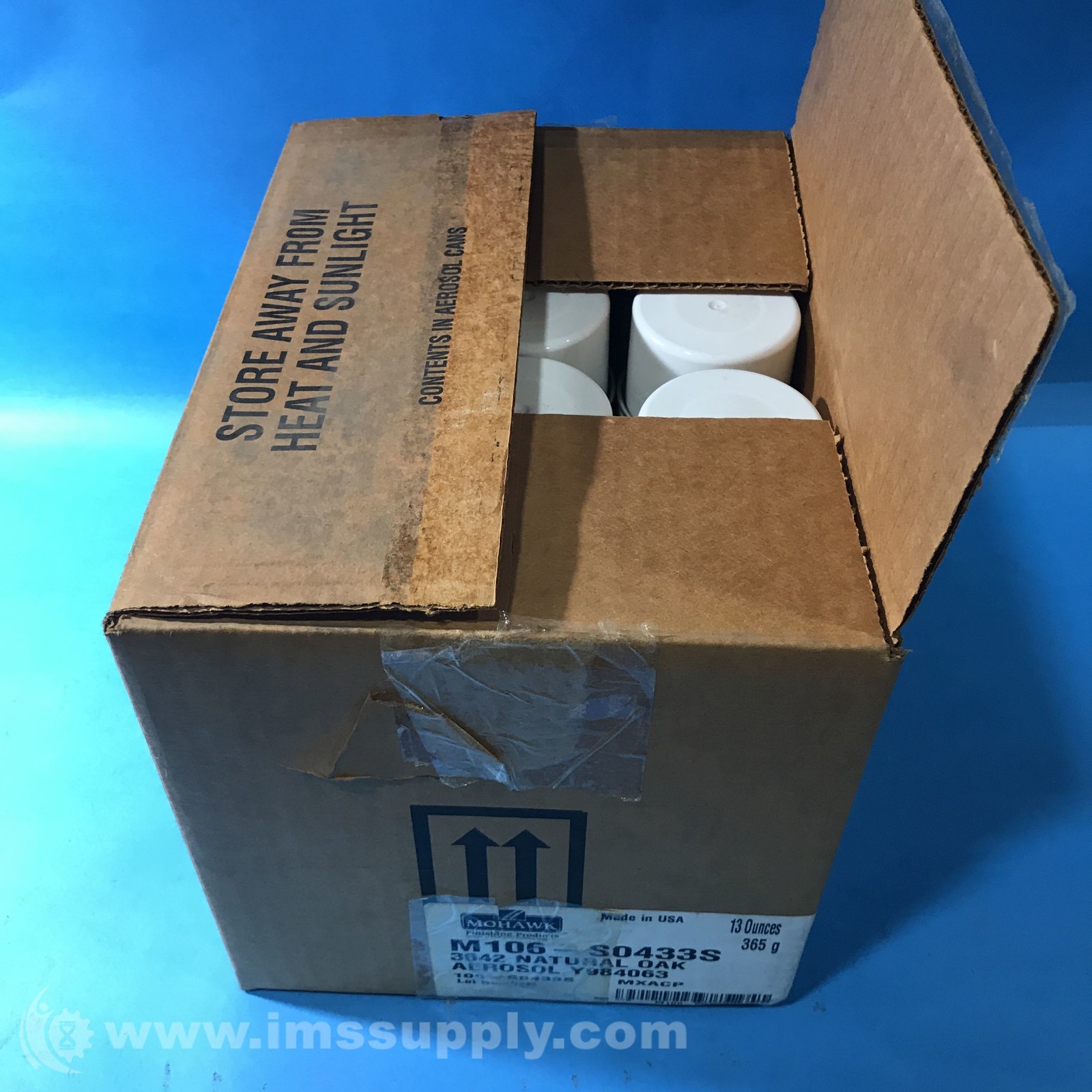Mohawk Finishing Products M106-S0433S Box of 12 Touch Up Aerosol FNOB