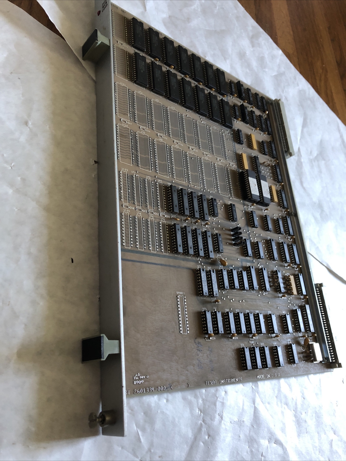 SIEMENS 560-2134,TEXAS 2601334-000,SCHEM 2601332, 64K MEM GOOD CARD,EE,EK